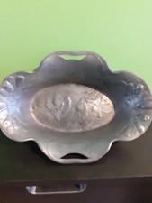 Coupe a fruit signé osiris n 539 art nouveau fruit feuilles 