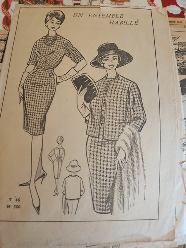 Patron ancien mode femmes - mode,