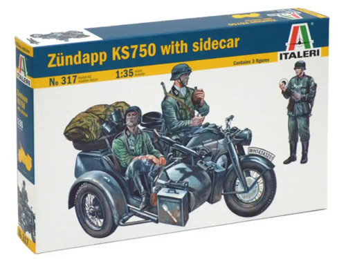 Italeri zundapp ks750 - italeri, avec