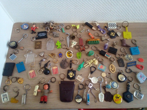 Lot porte clé vintage - 70, porte-clé