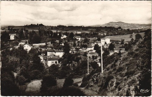 Cpa sauxillanges vue generale - vue,