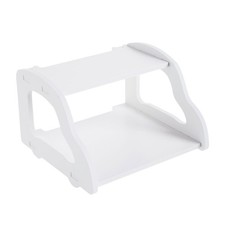  Support mural pour toupie Creative Punch Free 2-Tier Set Box Storage Rack Modem