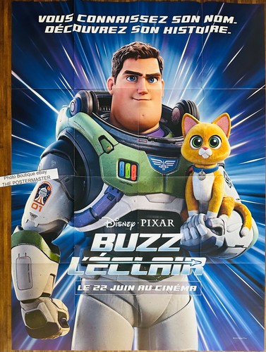 Affiche cinéma buzz éclair - affiche,