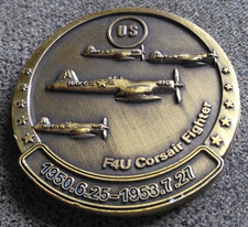 Médaille Avion US F4U Corsair