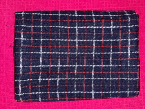 Tissu vintage laine - , mélangée