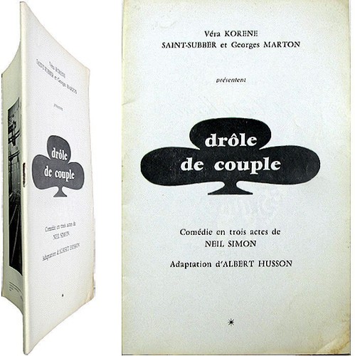 Programme théâtre drôle - programme,