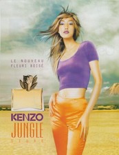 publicité papier - advertising paper - Jungle Tigre de Kenzo