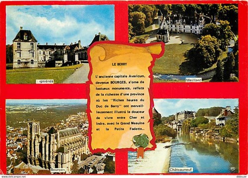 Carte postale indre - postale,