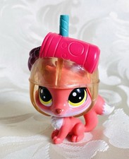 Littlest Pet Shop # 4-178 Hasbro Renard Thirsty Assoiffé