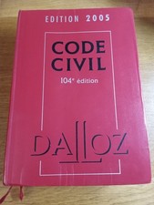 CODE CIVIL Dalloz - Edition