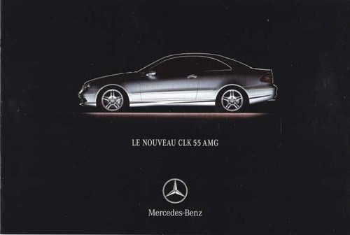 Catalogue brochure amg clk55 - catalogue,