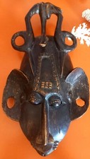 Rare Masque Africain Baoulé