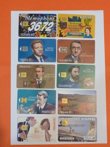 Lot 10 cartes - 6,