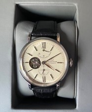 ORIENT STAR RE-AV0002S Classic Mechanical Semi Skeleton Made in Japan