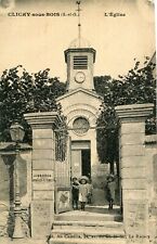 CLICHY SOUS BOIS La Gare Les enfants au portail Affiche Prisonniers de Guerre