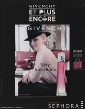 Publicité papier Parfum. Perfume ad. Very Irresistible de Givenchy 2013