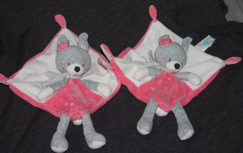 Doudou tex baby lapin - tex, plat