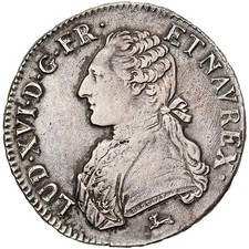 France, Louis XVI, Ecu aux branches d'olivier, 1786, Orléans, Argent, TB