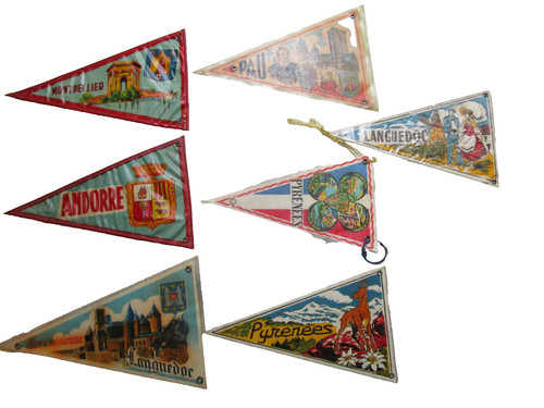 Fanion drapeaux plastifié - 1,