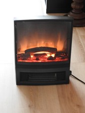EWT-CHEMINEE ELECTRIQUE MOBILE AVEC CHAUFFAGE REGLABLE 2NIVEAUX OPTIFLAME 2100W