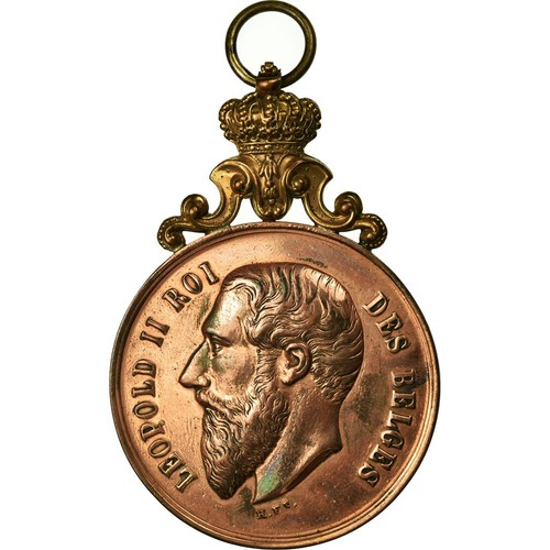 Belgique médaille léopold - belgique,,