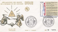 FRANCE 1989 FDC BICENTENAIRE