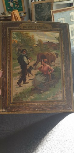 Carton publicitaire ancien les - carton,