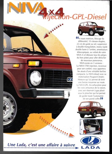 Lada niva early - niva, 2000s