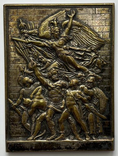 Plaque médaille départ - plaque,