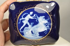 BOITE PORCELAINE BONBONNIERE ANCIEN LIMOGES THARAUD PORCELAIN BOX