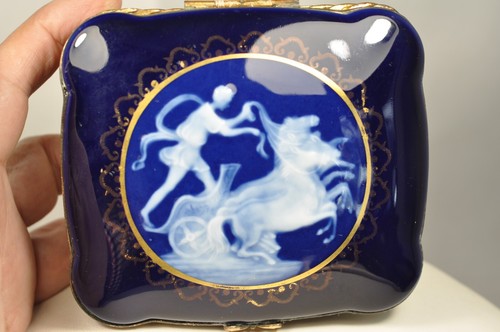 Boite porcelaine bonbonniere - boite,