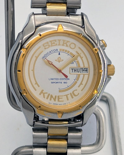 Seiko kinetic skj080 5m43 - kinetic,