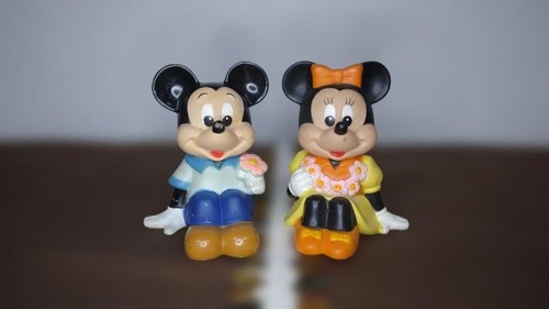 Jeu figurines rétro mickey - de,