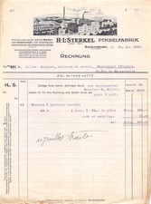 Facture  1929  H. L. STERKEL A RAVENSBURG - M. GUINGOT A REMIREMONT