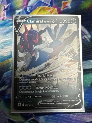 Carte pokémon clamiral - pokémon,