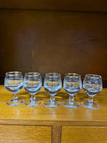 Lot anciens verres - 5,