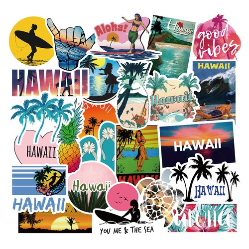Pièce hawaï surf - hawaï,