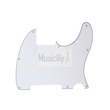 Musiclily 8 trou Pickguard Plaque pour guitare Fender Standard Esquire Tele TL