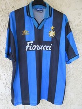 Maillot INTER MILAN 1994 1995 vintage UMBRO maglia shirt made in England XL