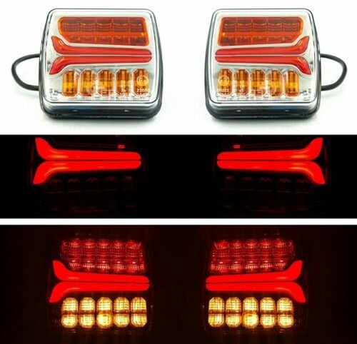 Led arrière fluo - x, feux