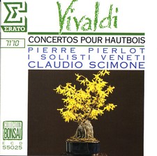VIVALDI Concertos pour Hautbois PIERLOT I Solisti Veneti SCIMONE [CD] France MPO