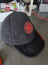 Casquette Noir Yamaha Moto Rouge