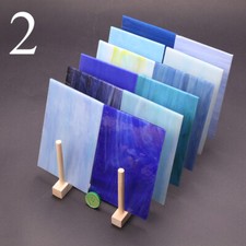 12pcs DIY Iridescent Verre