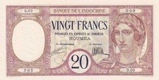 20 Francs Au Paon 1929 -