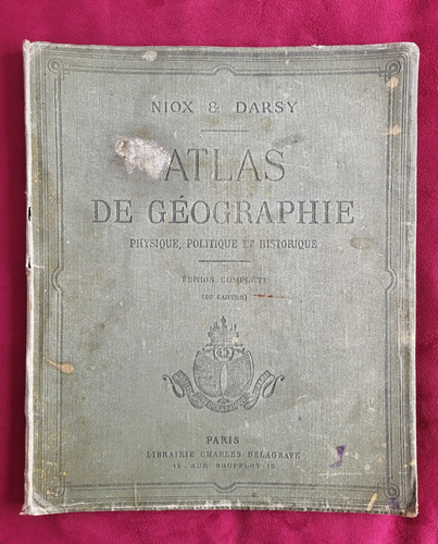 Atlas ancien geographie niox - atlas,