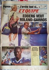 L'Equipe Journal du 10/9/1991