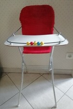 Ancienne chaise haute - chaise, pliante