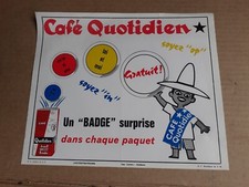 Authentique affiche  vitrine