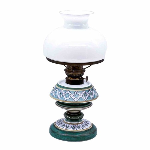 Antique lampe pétrole en - lampe,