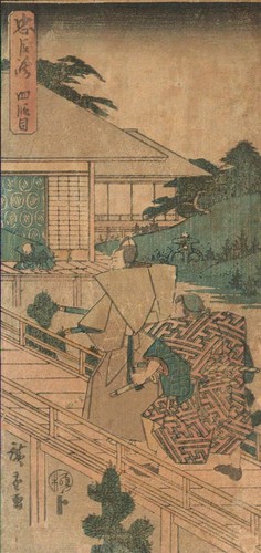 Estampe japonaise originale - estampe,